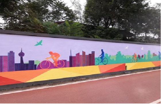 合阳墙体彩绘-围墙