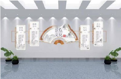 合阳企业文化墙设计的核心要素。