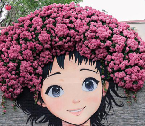 合阳墙体彩绘-网红墙打卡