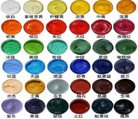 合阳墙绘颜色的选择有讲究。