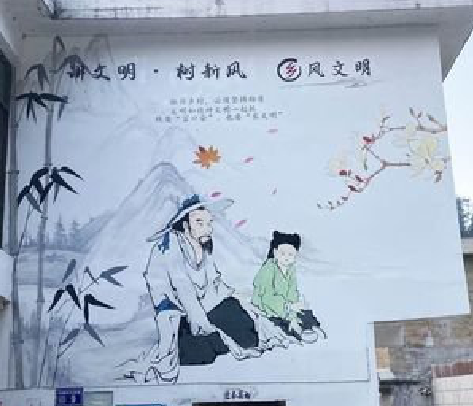 合阳分享几个墙绘保养知识。