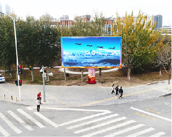 合阳户外大屏广告投放要点。